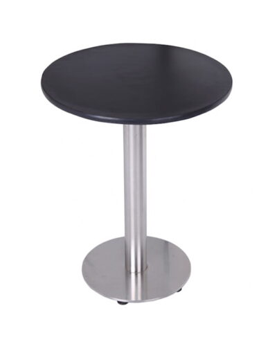 Mesa Pedestal Redondo Inoxidable
